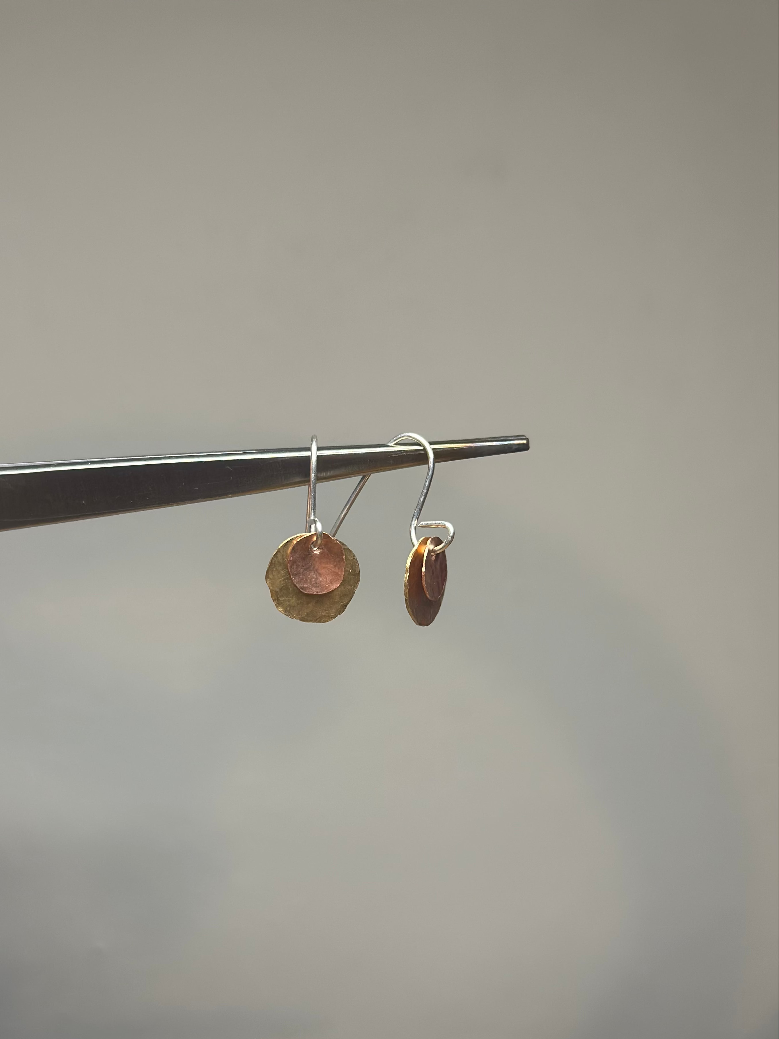 Petite Mixed Metal Earrings