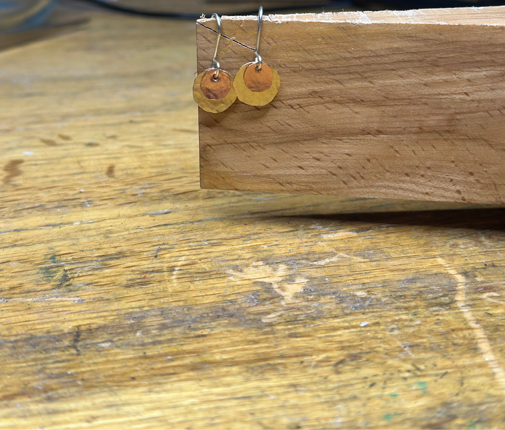 Petite Mixed Metal Earrings