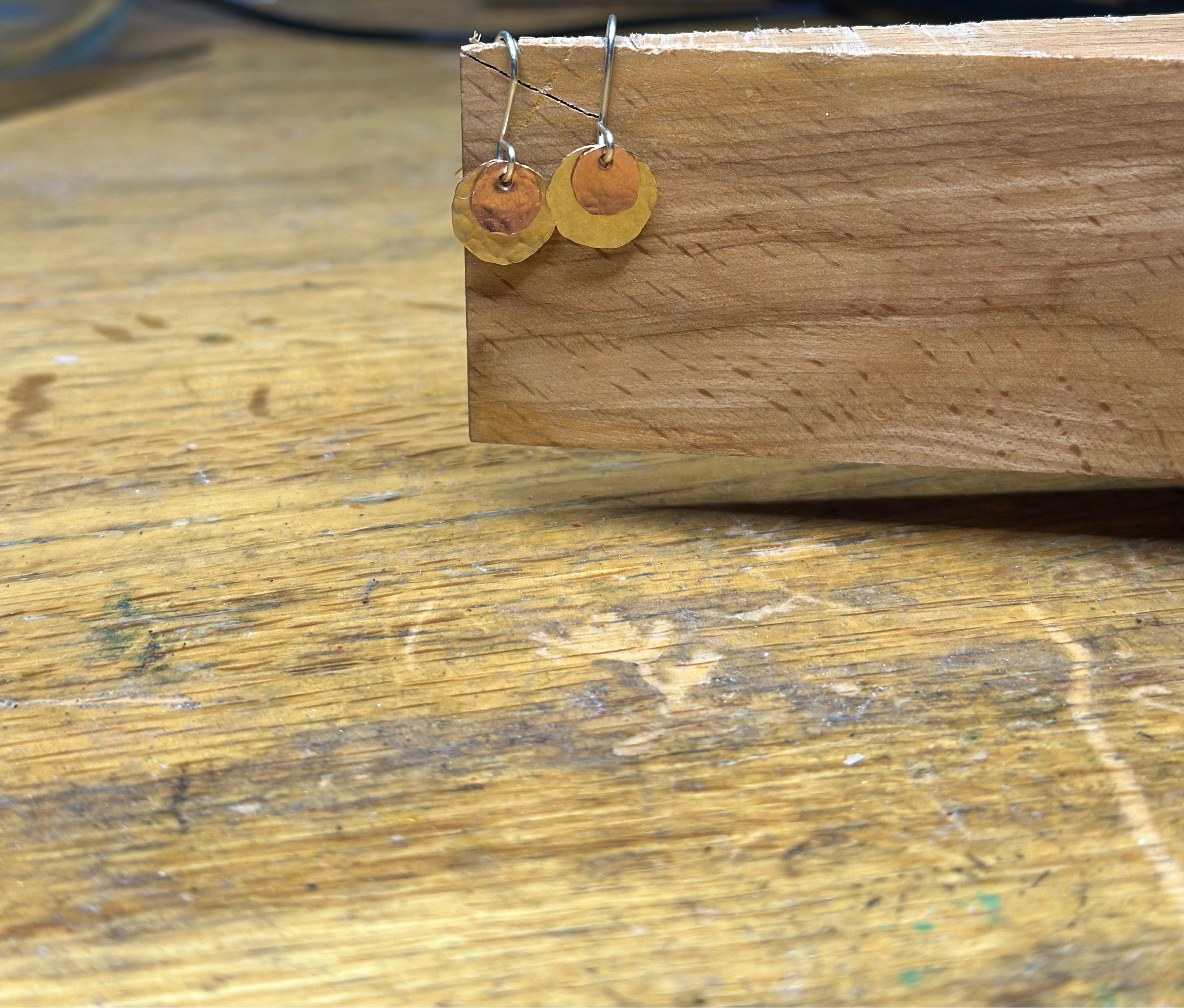 Petite Mixed Metal Earrings