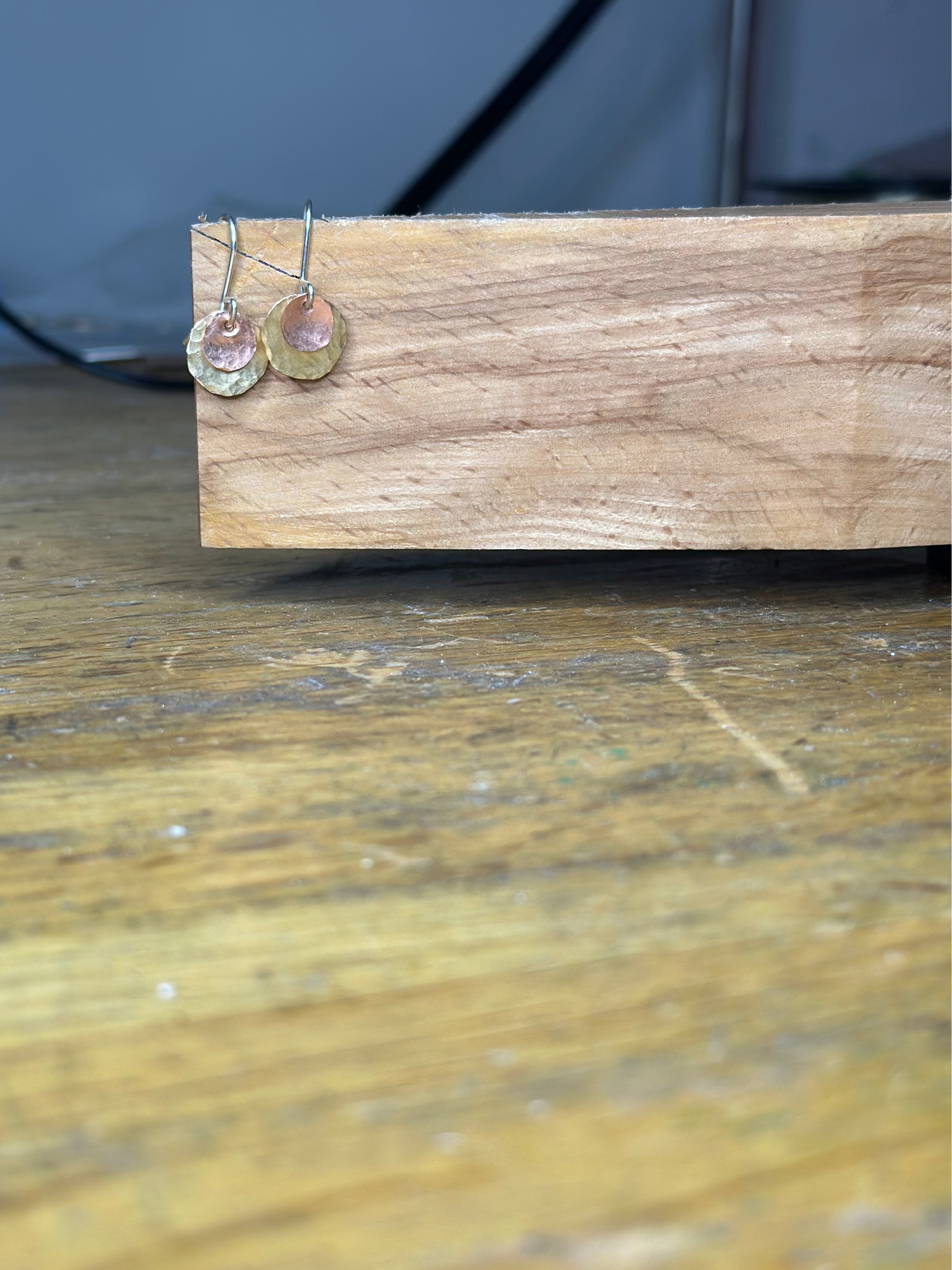 Petite Mixed Metal Earrings