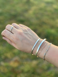 Rounded Sterling Silver Cuff