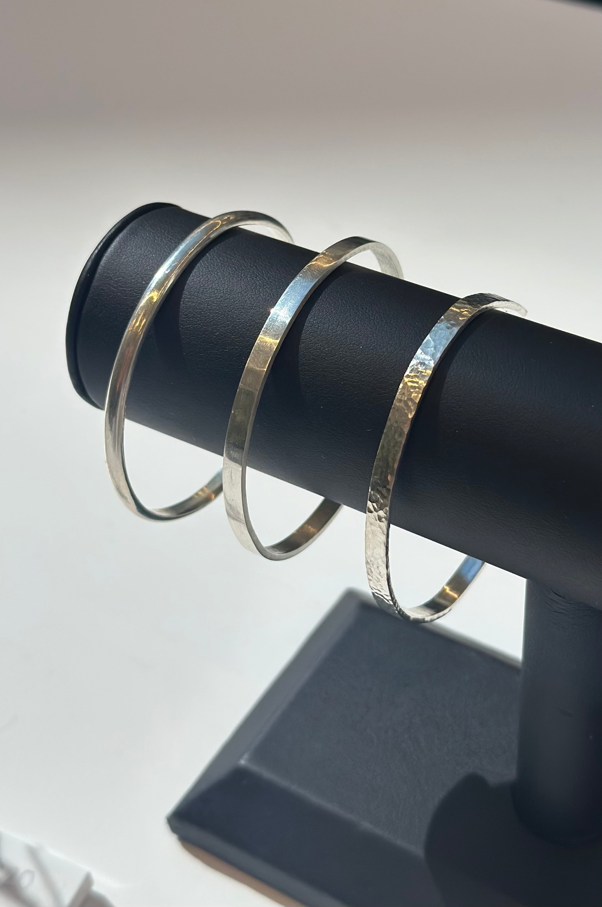 Hammered Sterling Silver Cuff