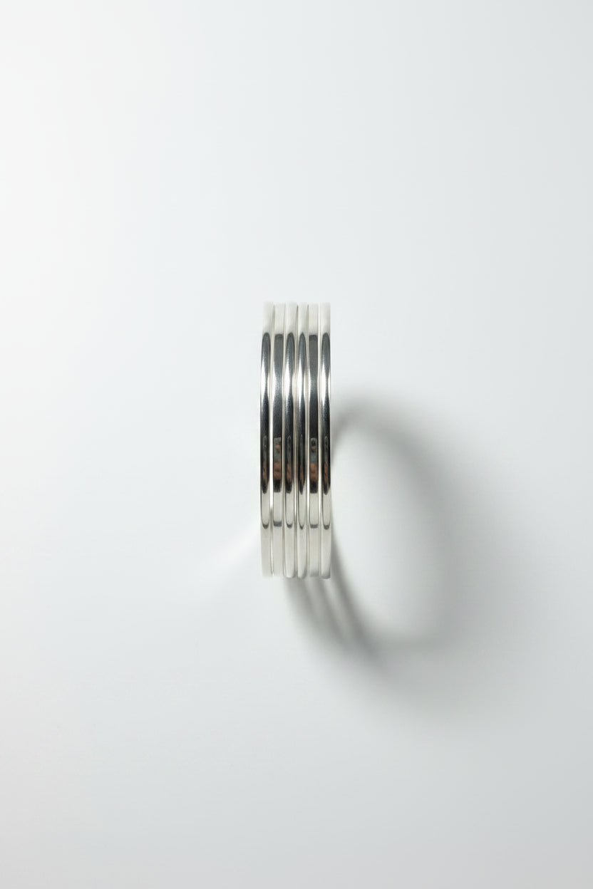Classic Circle Bangle - 0.925 Sterling Silver