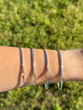 Classic Circle Bangle - 0.925 Sterling Silver