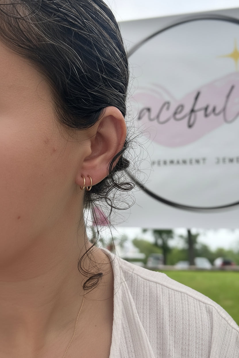 Twisted Spiral Earrings