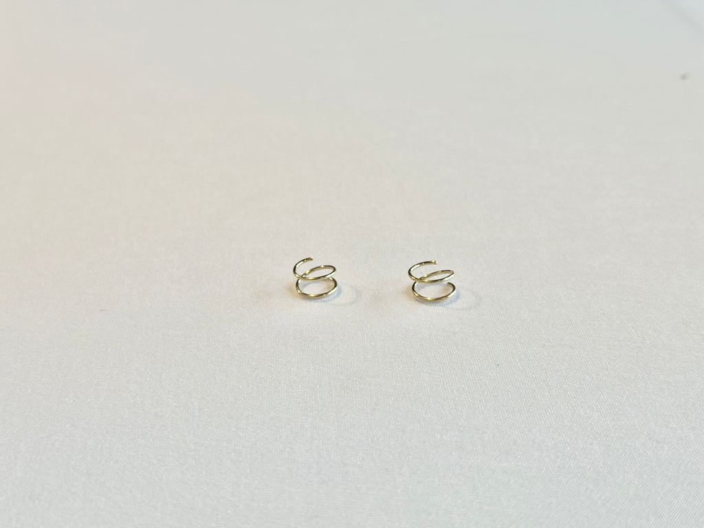 Twisted Spiral Earrings