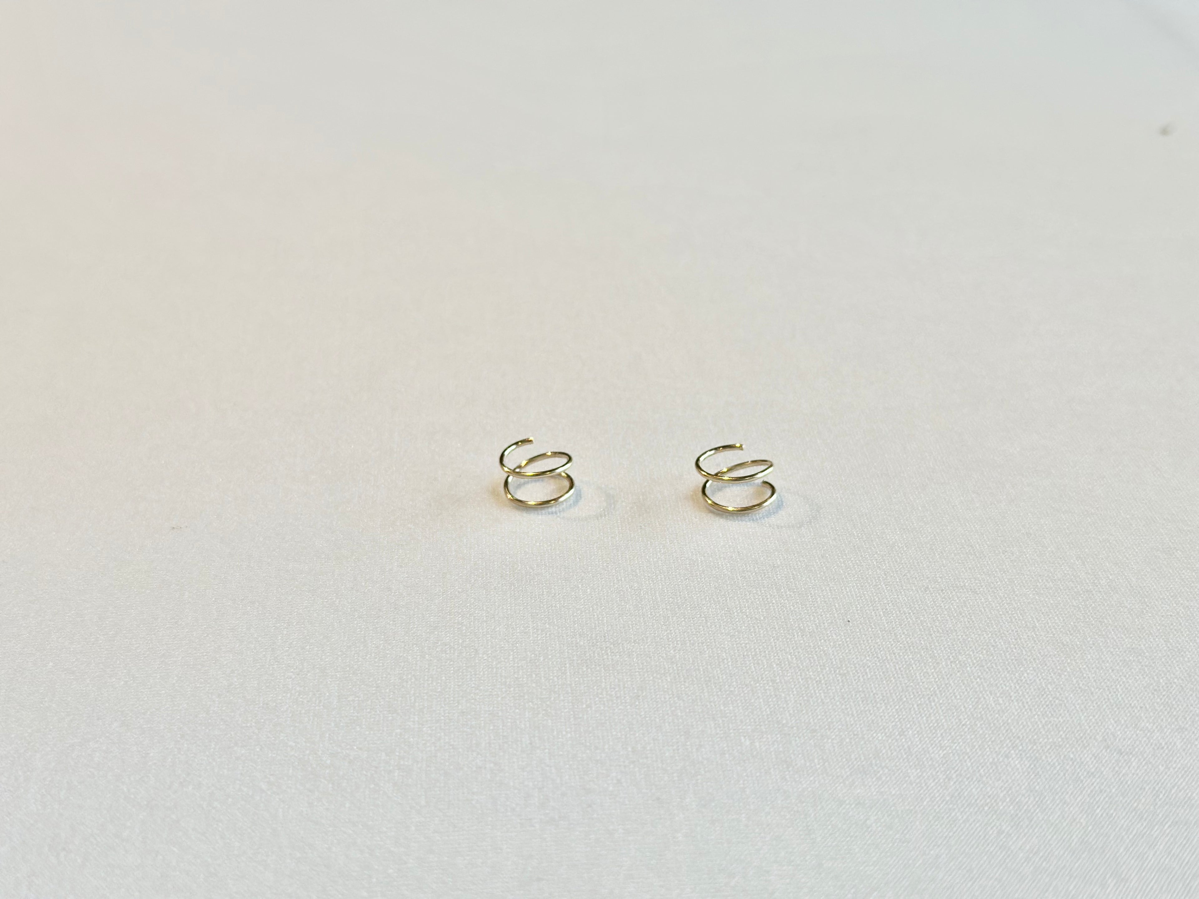 Twisted Spiral Earrings