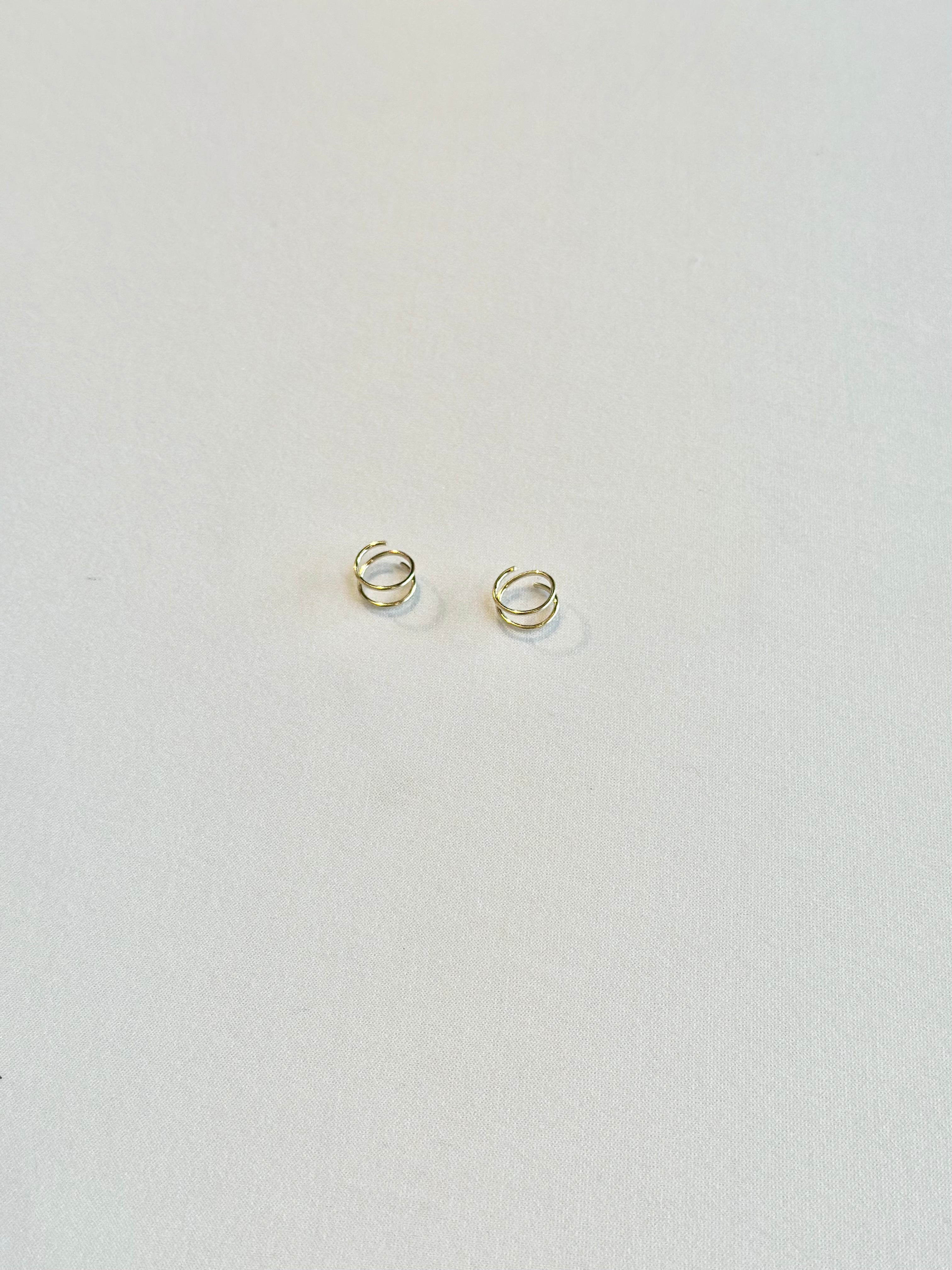 Twisted Spiral Earrings