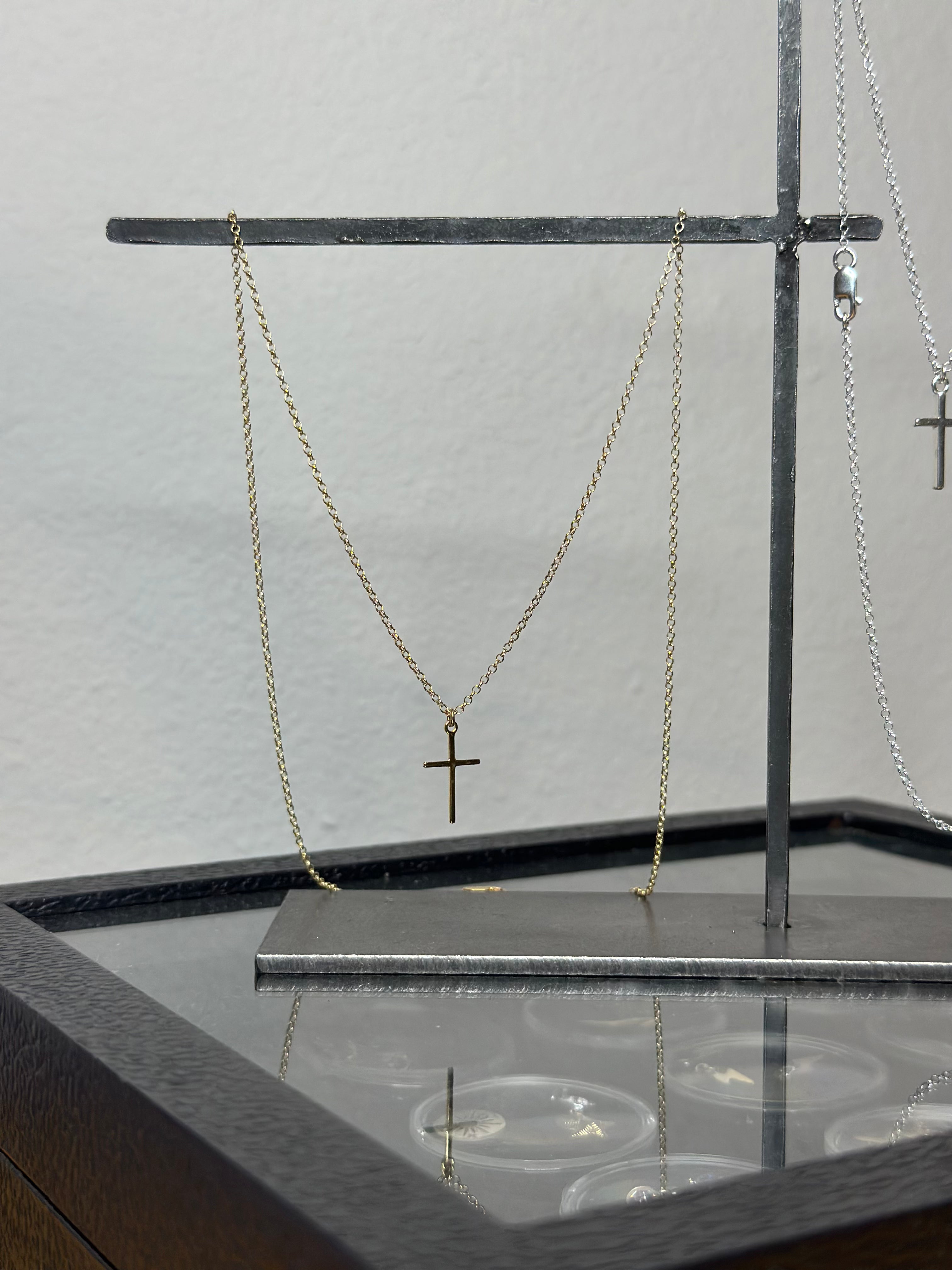 14k Gold Filled Cross Necklace