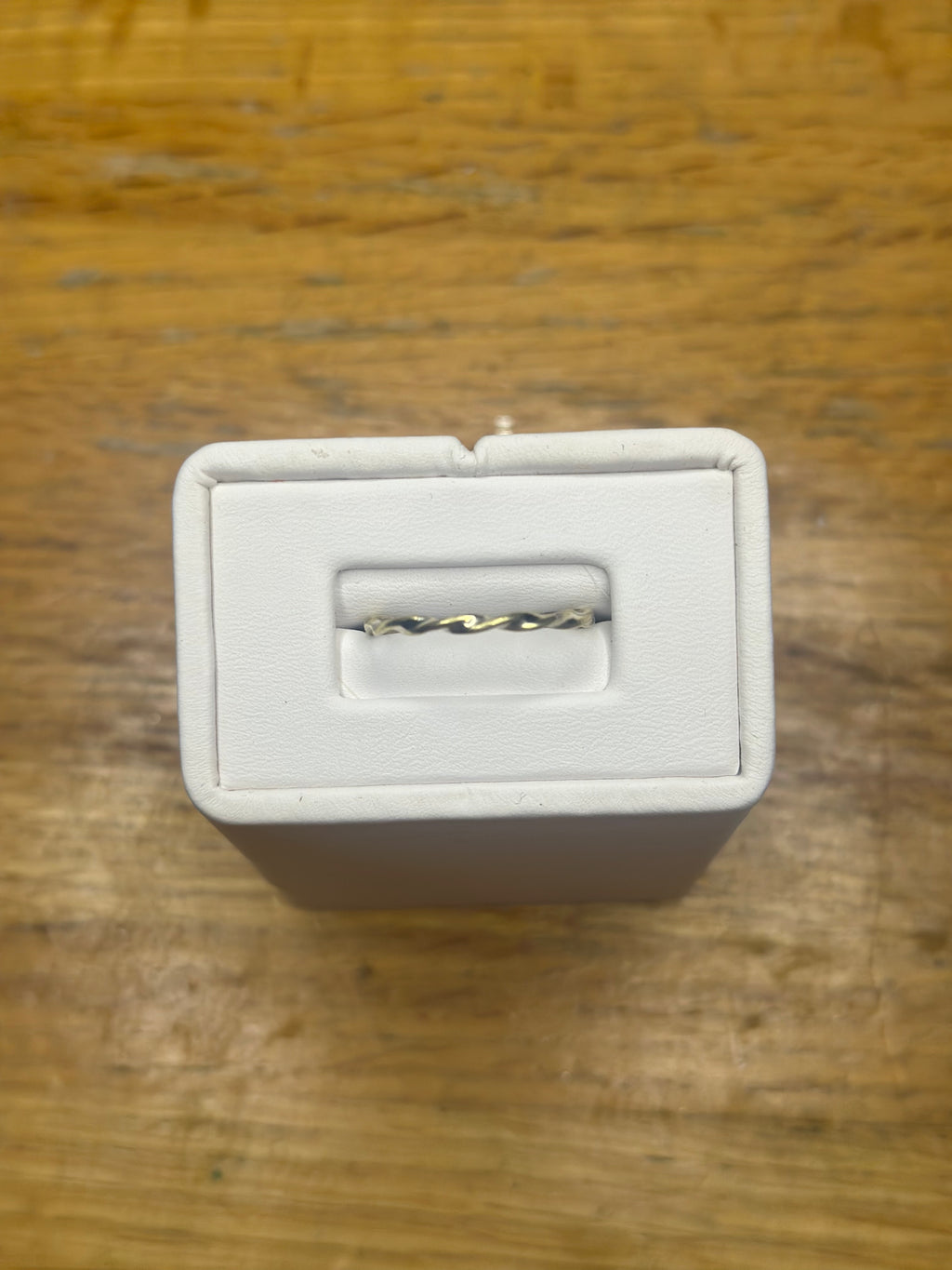 Entwined Twist Brass Ring